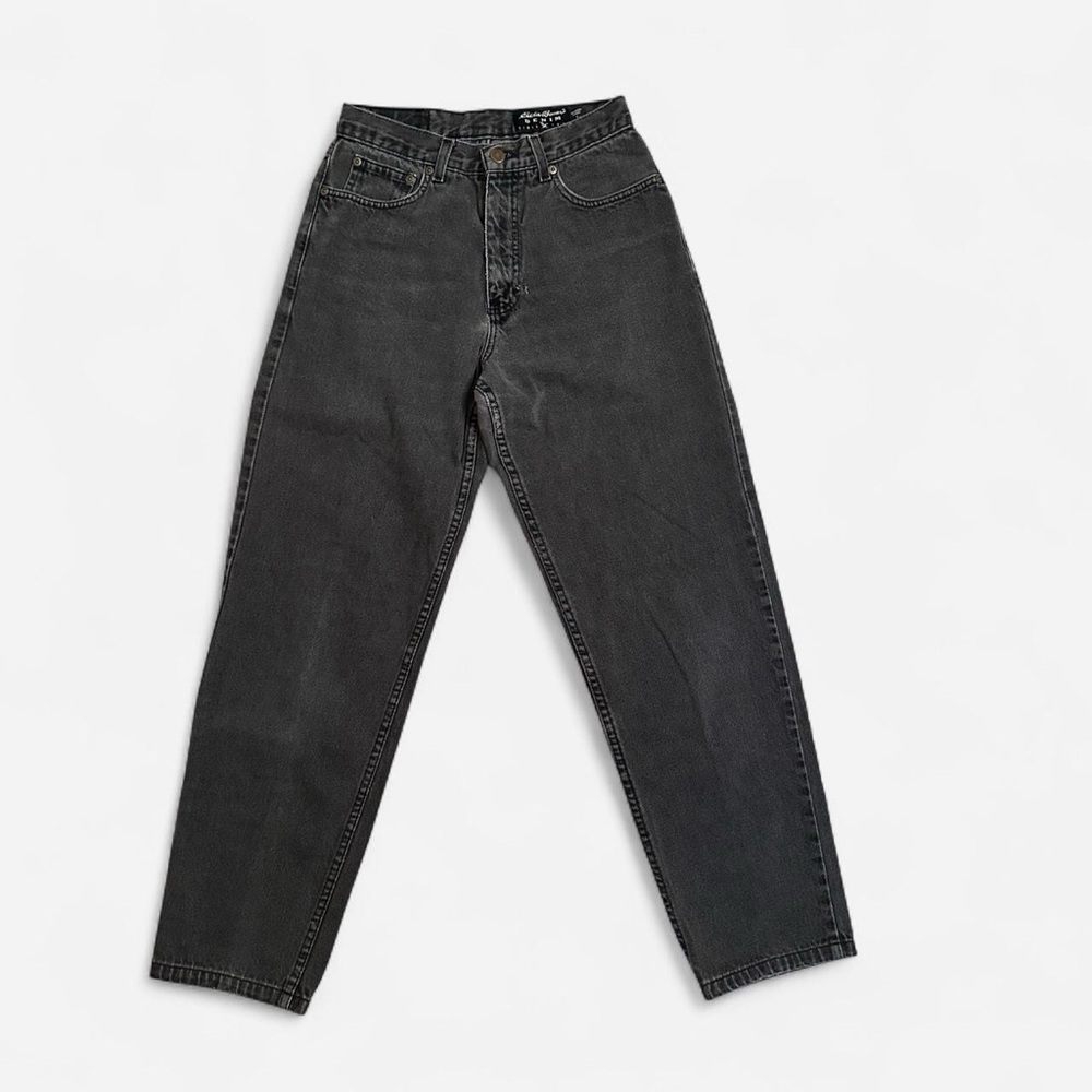 Vintage Eddie Bauer black denim jeans